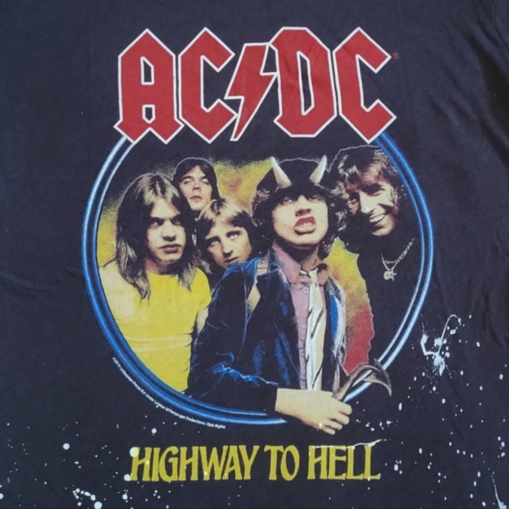 Chaser ⚡AC/DC⚡ Highway to Hell🔥 Graphic Tee👕 - NWT - Picture 3 of 14